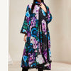 Dhiyona IE Women Floral Embroidered Empire Thread Work Kurta with Trousers & With Dupatta