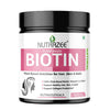 Nutrazee Plant Based Biotin Supplement 10000+ MCG