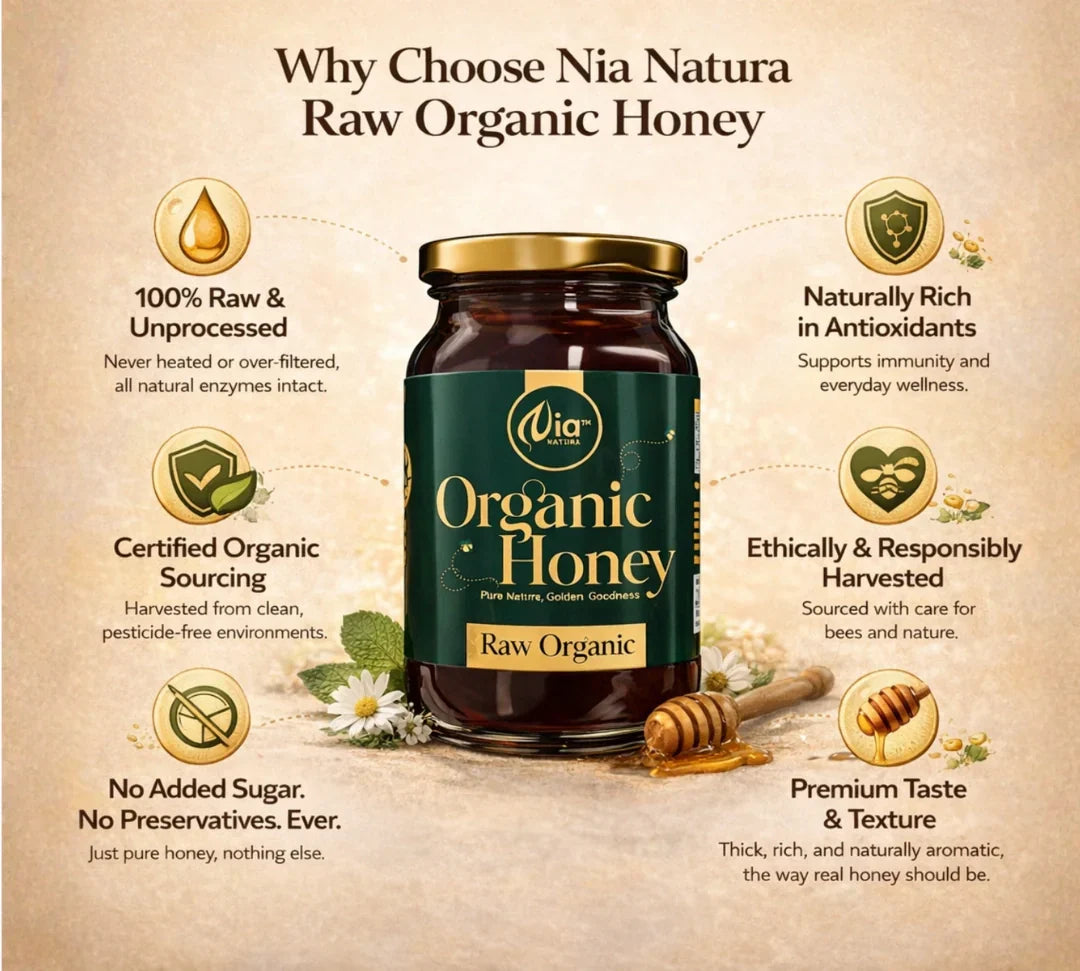 Nia Natura Organic Raw Organic Honey