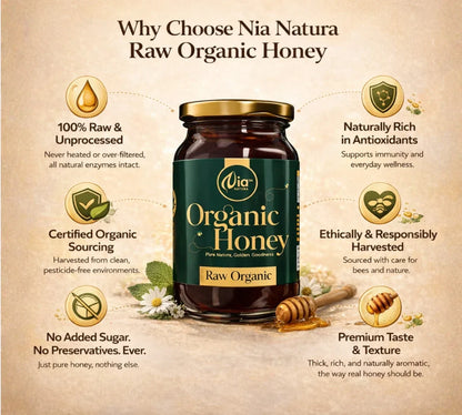 Nia Natura Organic Raw Organic Honey