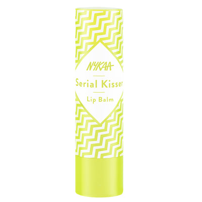 Nykaa Serial Kisser Moisturising Lip Balm With Shea Butter & Vitamin E - Green Apple