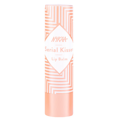 Nykaa Serial Kisser Moisturising Lip Balm With Shea Butter & Vitamin E - Peach