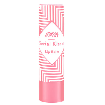 Nykaa Serial Kisser Moisturising Lip Balm With Shea Butter & Vitamin E - Raspberry
