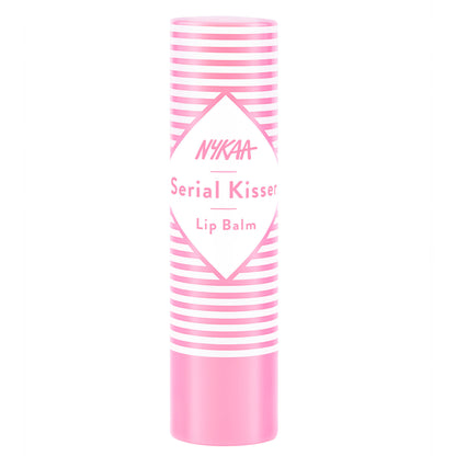 Nykaa Serial Kisser Moisturising Lip Balm With Shea Butter & Vitamin E - Strawberry