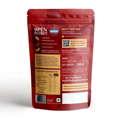 Open Secret Tandoori Masala Nut Mix