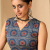 Indyancart IE Women Printed Regular Pure Cotton Kurta with Trousers