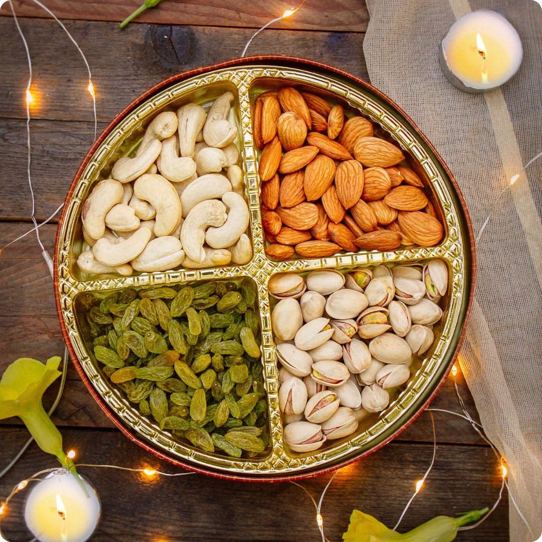 Shree Mithai Royal Dry Fruit Tin (250G)