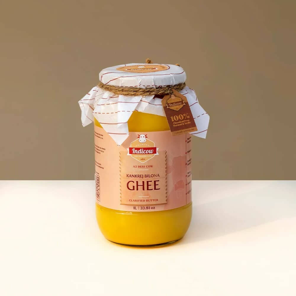 Indicow Foods Vedic Bilona A2 Cow Ghee - Indyancart