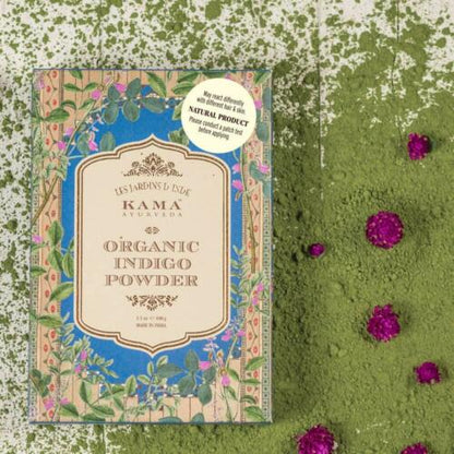 Kama Ayurveda Organic Indigo Powder 100gm - Indyancart