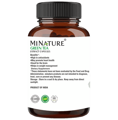 Minature Green Tea Extract Capsules