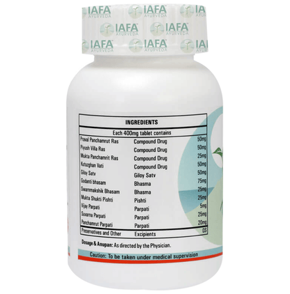 Iafa Ayuveda Anthra Mithram Gulika  Tablets