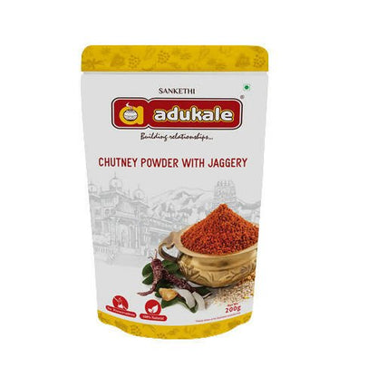 Adukale Chutney Powder With Jaggery - Indyancart
