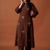 Dhiyona IE Women Embroidered Thread Work Pure Cotton Kurta with Palazzos