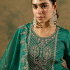 Dhiyona IE Ethnic Motifs Embroidered Kurta With Trousers & Dupatta