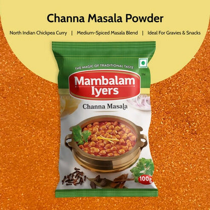 Mambalam Iyers Channa Masala Powder