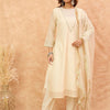 Dhiyona VA Women's Self Design Kurta with Pyjama & Dupatta