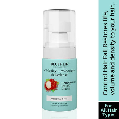 Blushlin Hair Growth Serum with 6% Capixyl, 4% Redensyl & 5% Anagain