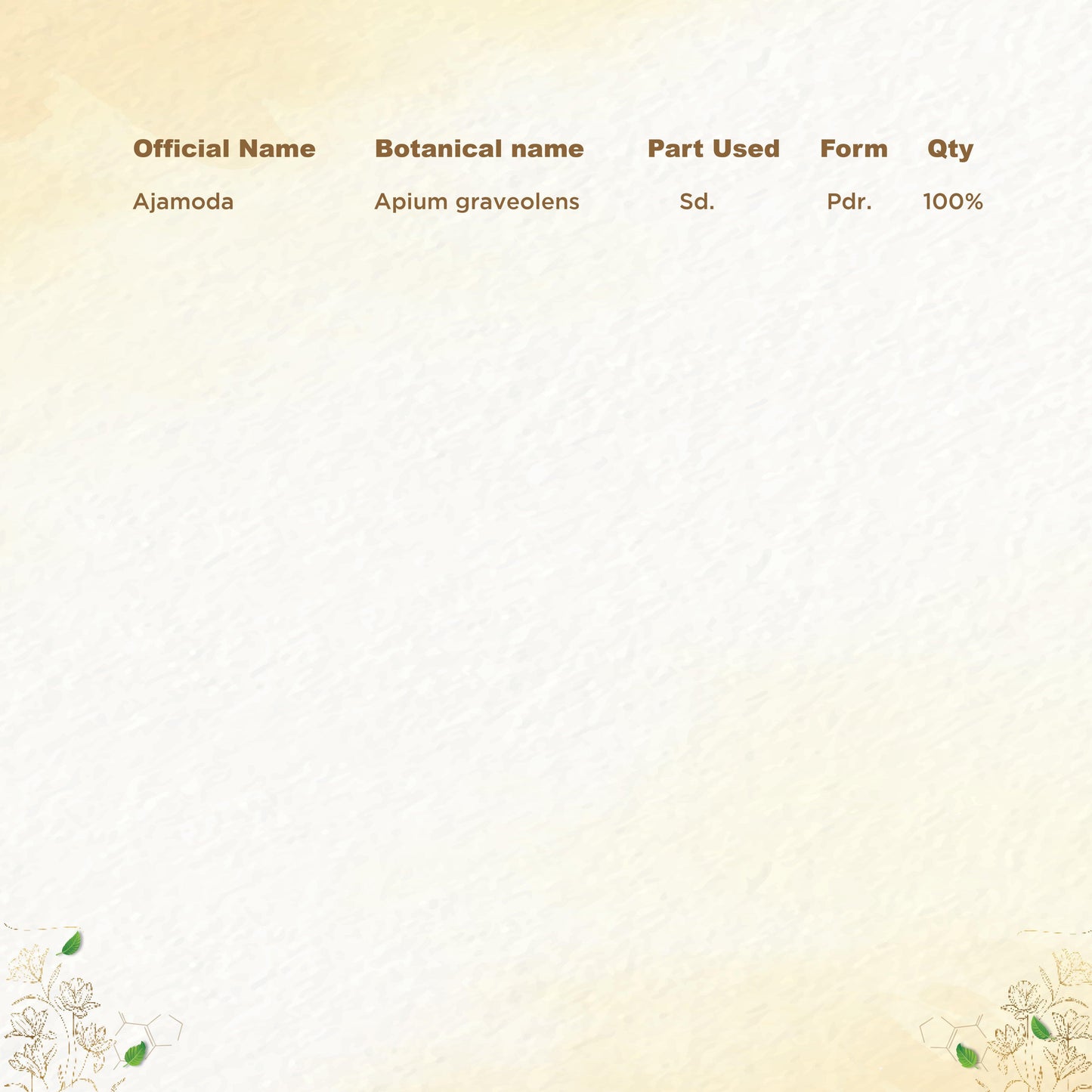 Shreevarma Orthocure Choornam