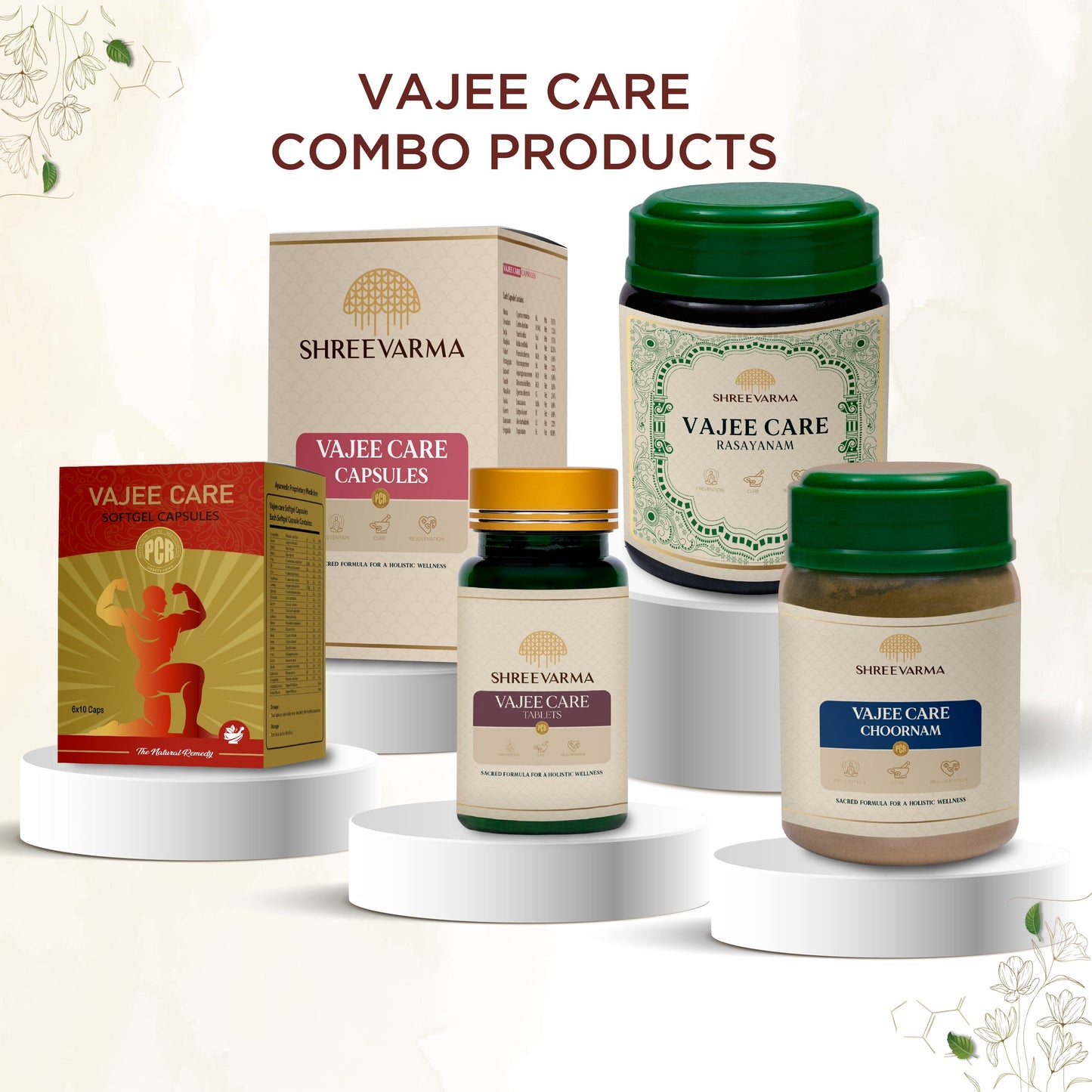 Shreevarma Vajee Care Choornam Men’s Wellness