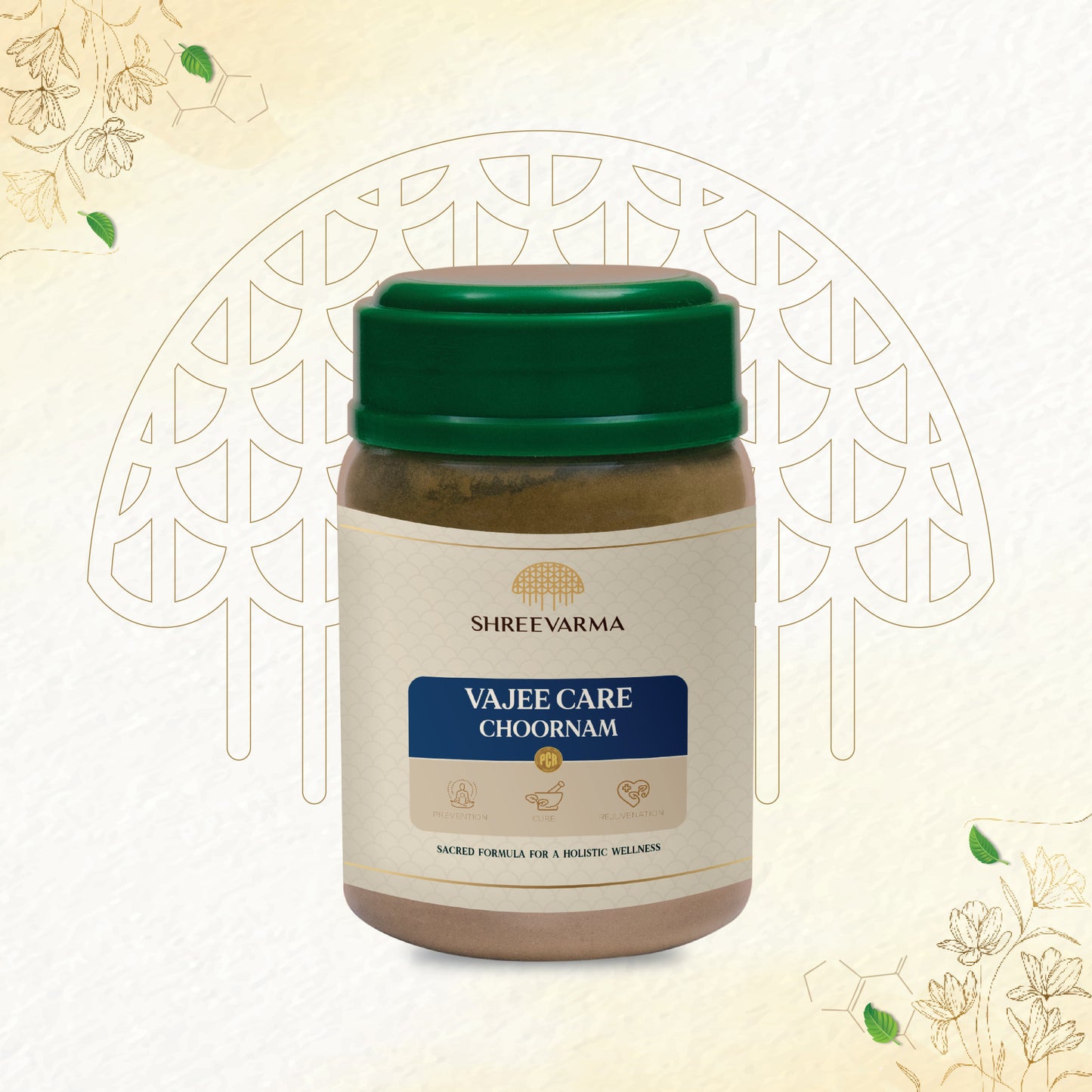 Shreevarma Vajee Care Choornam Men’s Wellness