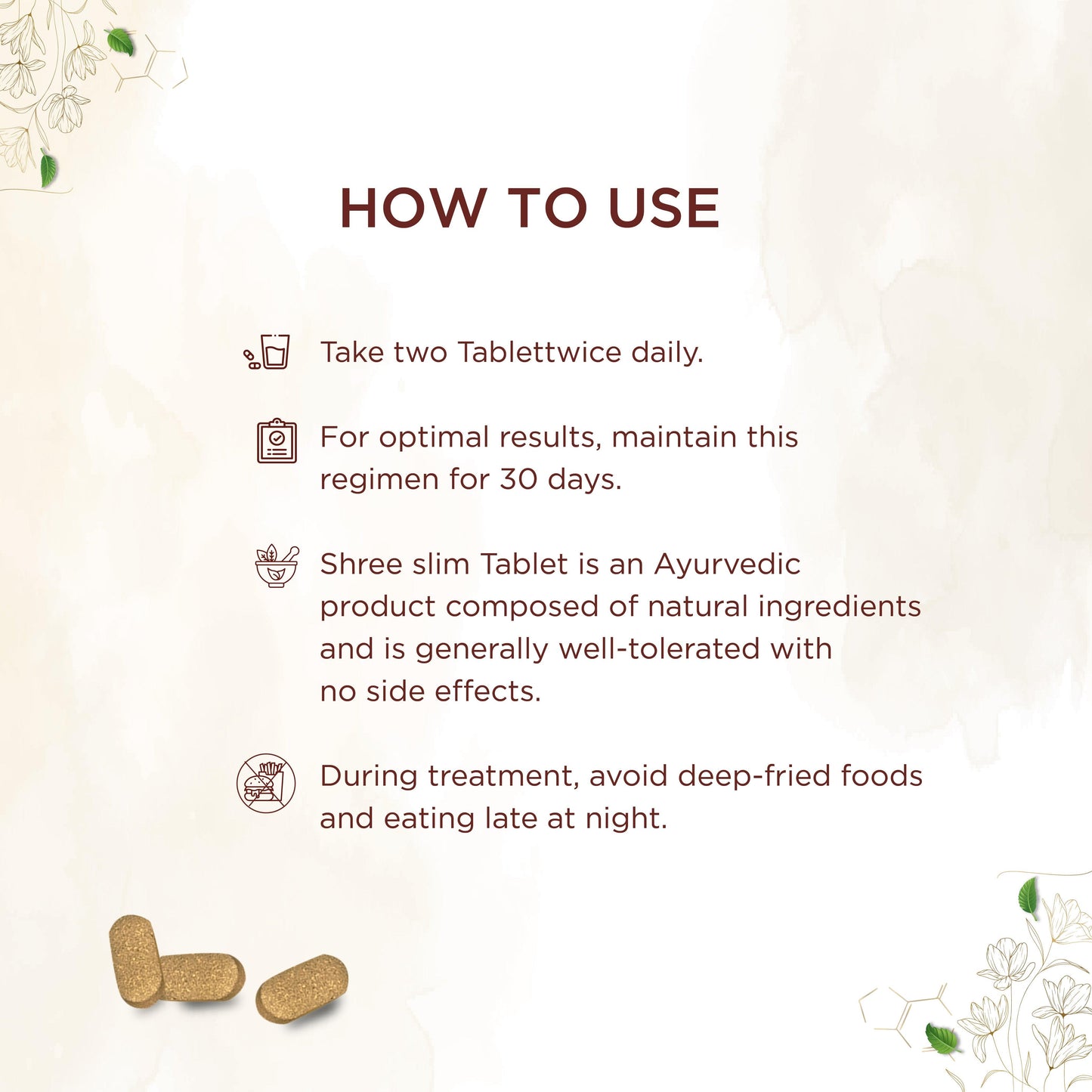 Shreevarma Shree Slim Tablets
