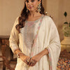 Dhiyona IE Women Ethnic Motifs Embroidered Kurta with Sharara