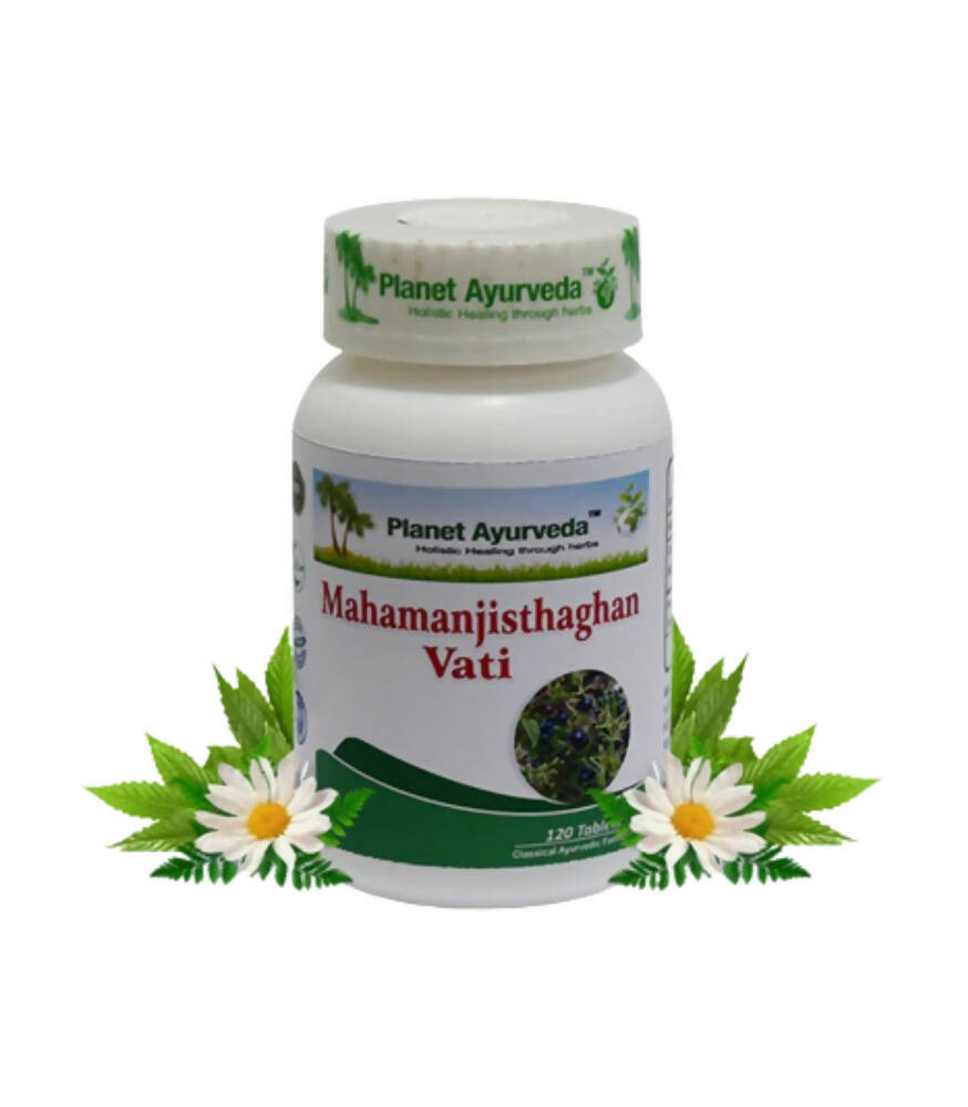 Planet Ayurveda Mahamanjisthaghan Vati - Indyancart