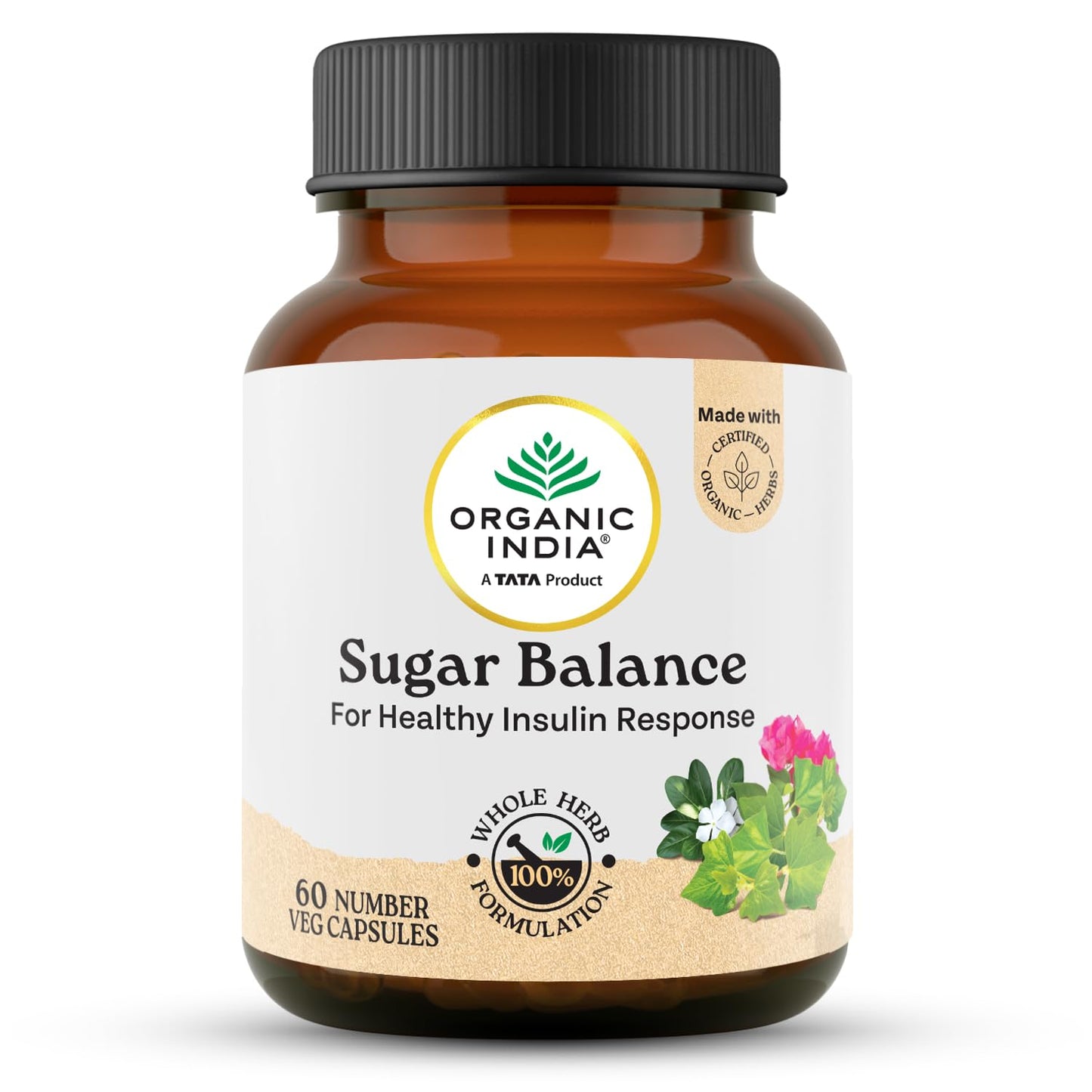 Organic India Sugar Balance Capsules