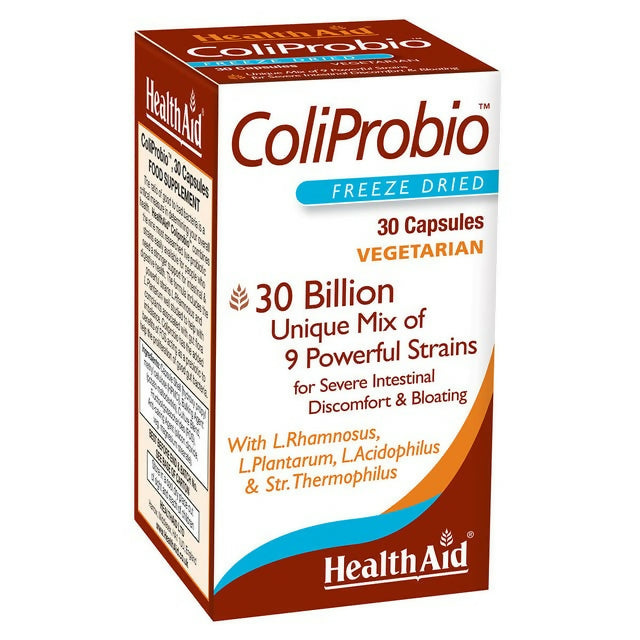 HealthAid ColiProbio 30 Billion Probiotic Capsules