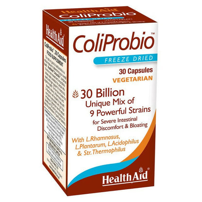 HealthAid ColiProbio 30 Billion Probiotic Capsules