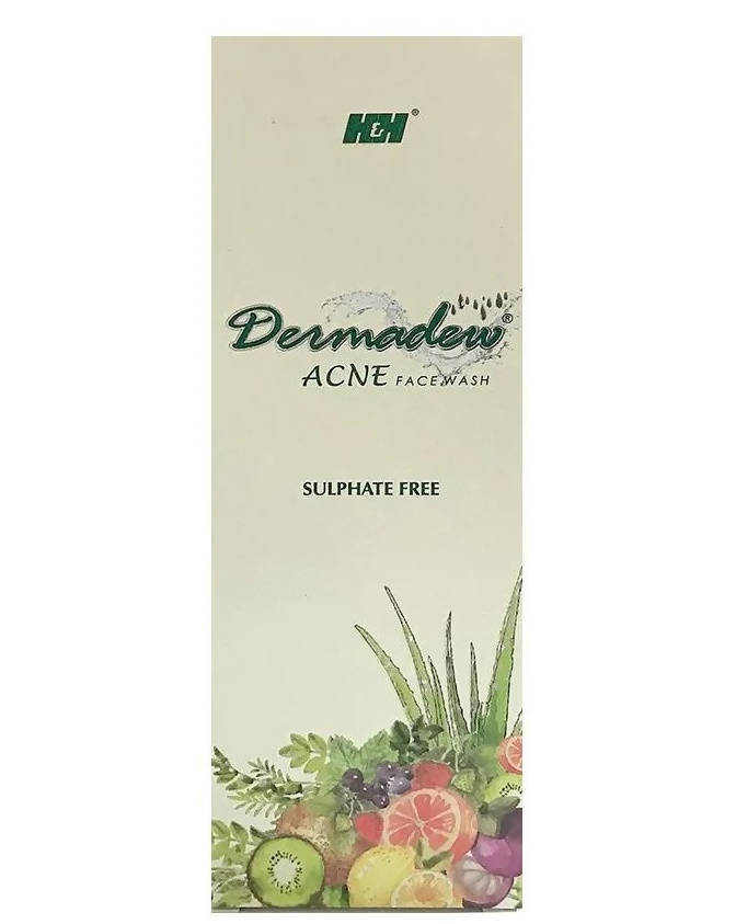 H&H Dermadew Acne Face Wash - Indyancart