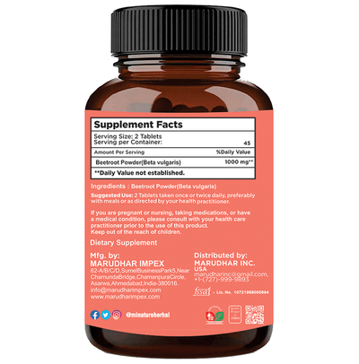 Minature Beetroot Tablets