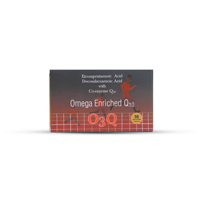 Nutra Grace Omega Enriched Q10 O3Q Capsules