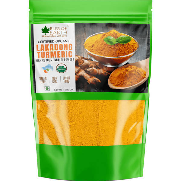 Bliss of Earth Lakadong Turmeric Powder - Indyancart