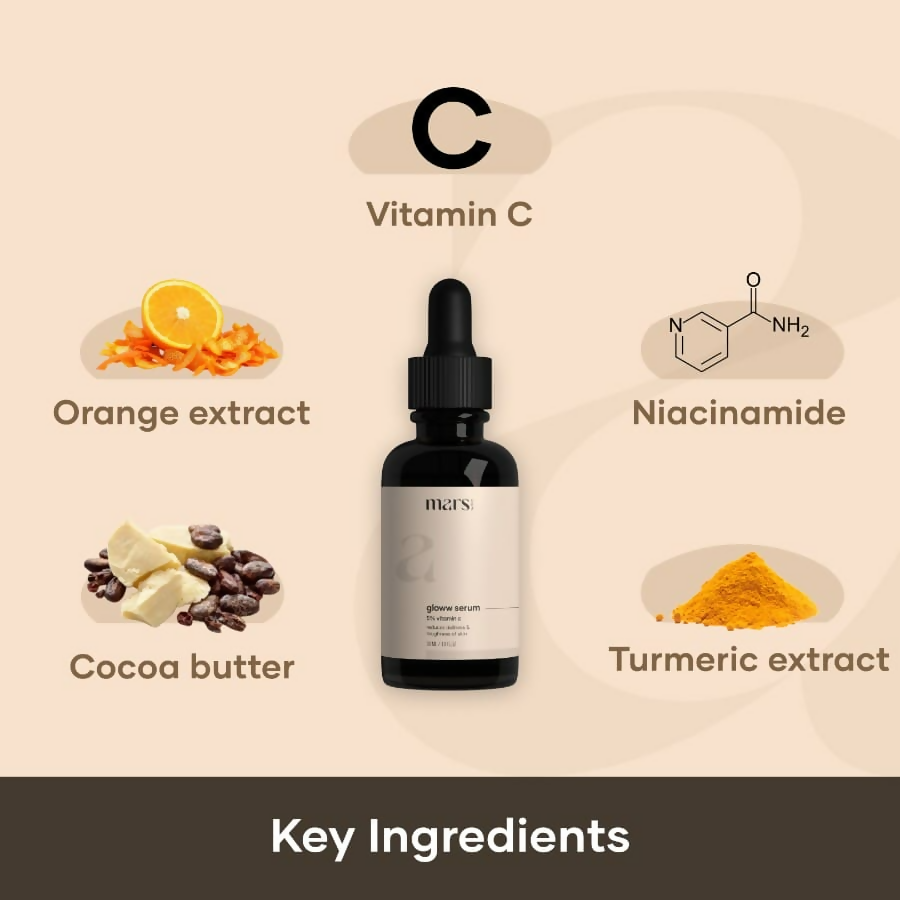 Mars By GHC Clear Skin Combo featuring serums and essence bottles for skincare and skin clarity.