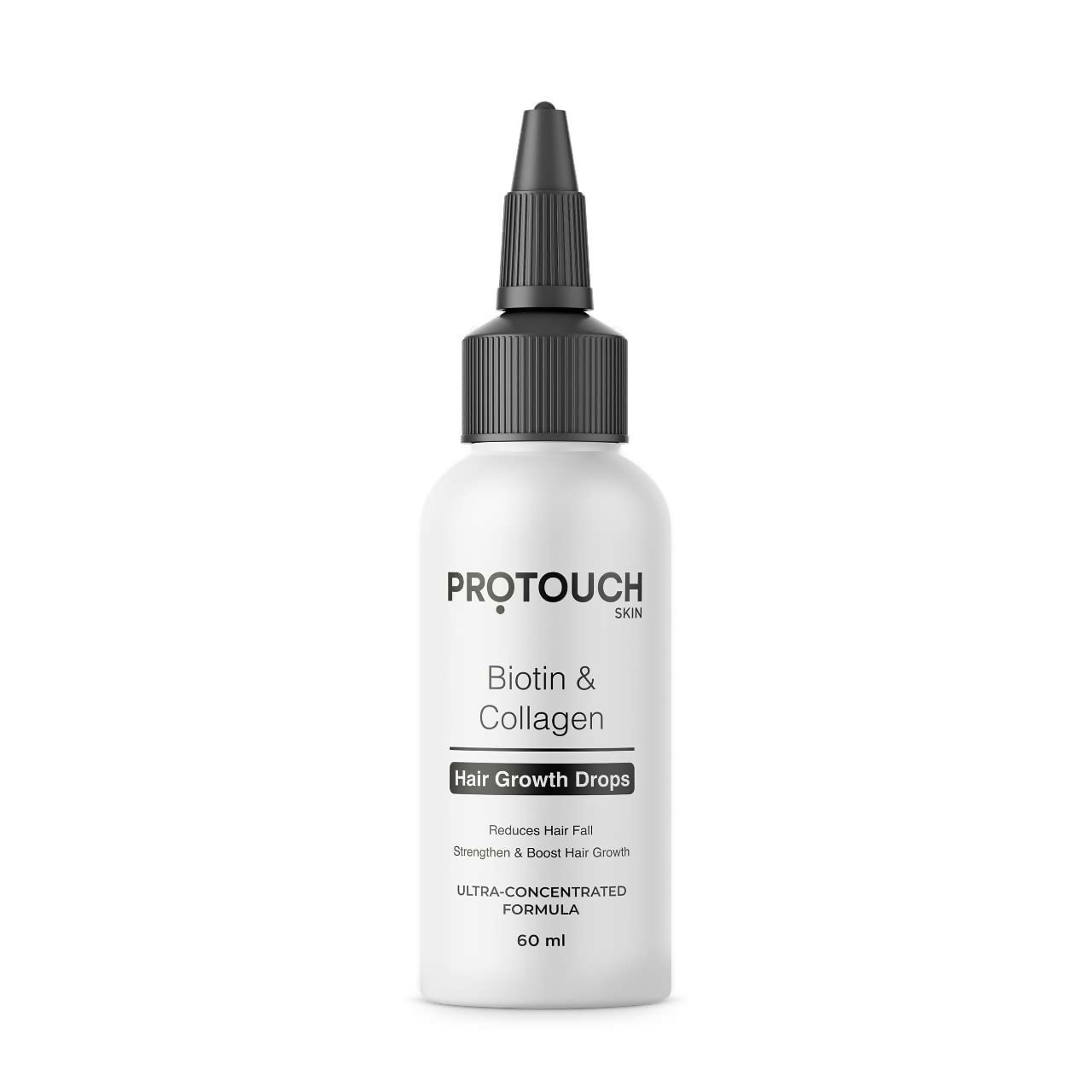 Protouch Biotin & Collagen Hair Growth Serum with Redensyl, Anagain, Procapil, and Onion Extract for healthier hair.