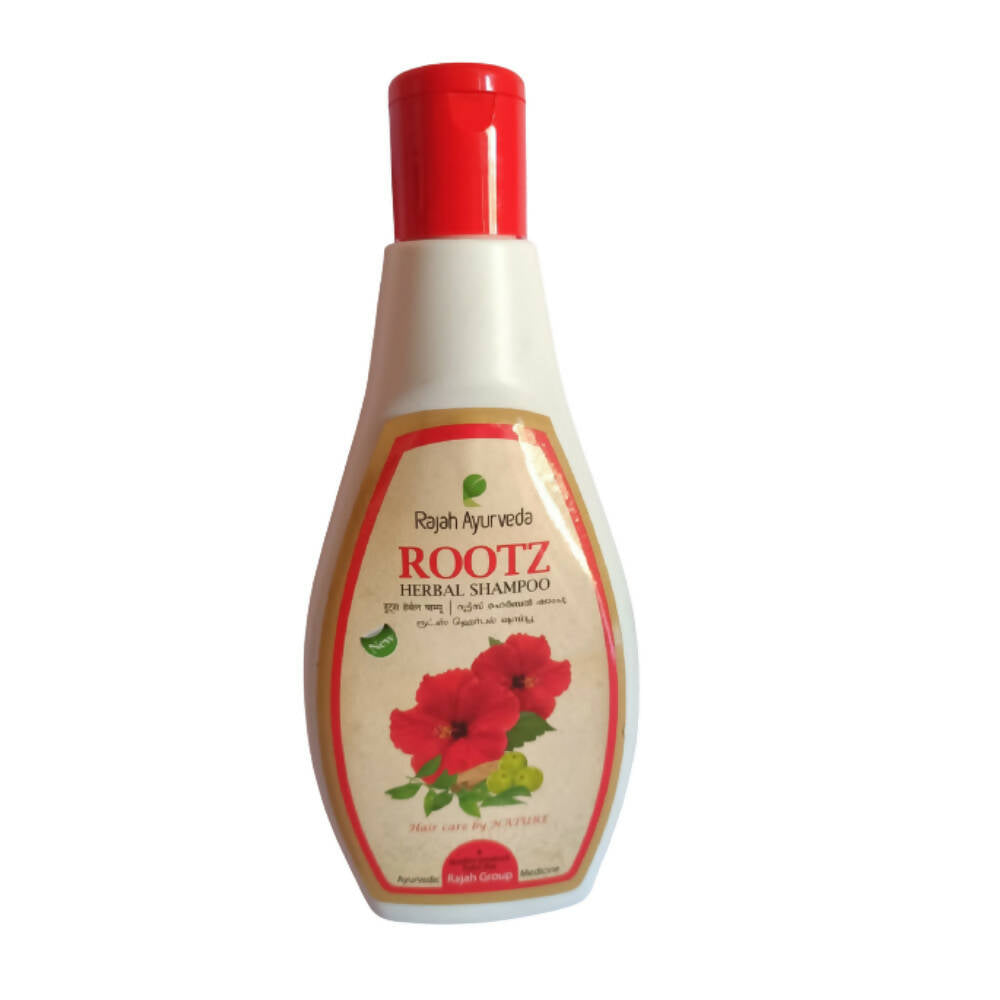 Rajah Ayurveda Rootz Herbal Shampoo - Indyancart