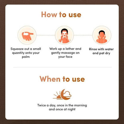 Man Matters Rejuv Vitamin C Face Wash for Men, Paraben & SLS Free