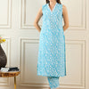 Dhiyona IE Women Blue Kurta Sets