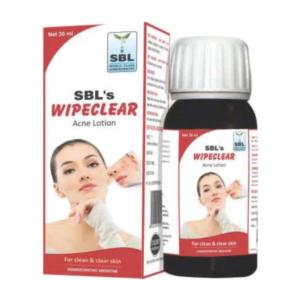 SBL Homeopathy Wipe Clear Acne Lotion - Indyancart