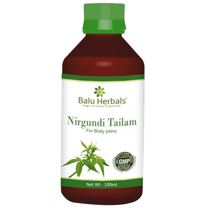 Balu Herbals Nirgundi Thailam - Indyancart