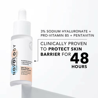 Novology Hyaluronic Acid Skin Barrier Protect Serum - Indyancart