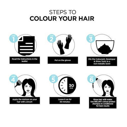 BBlunt Salon Secret High Shine Crème Hair Colour - Natural Black - Limited Time Offer