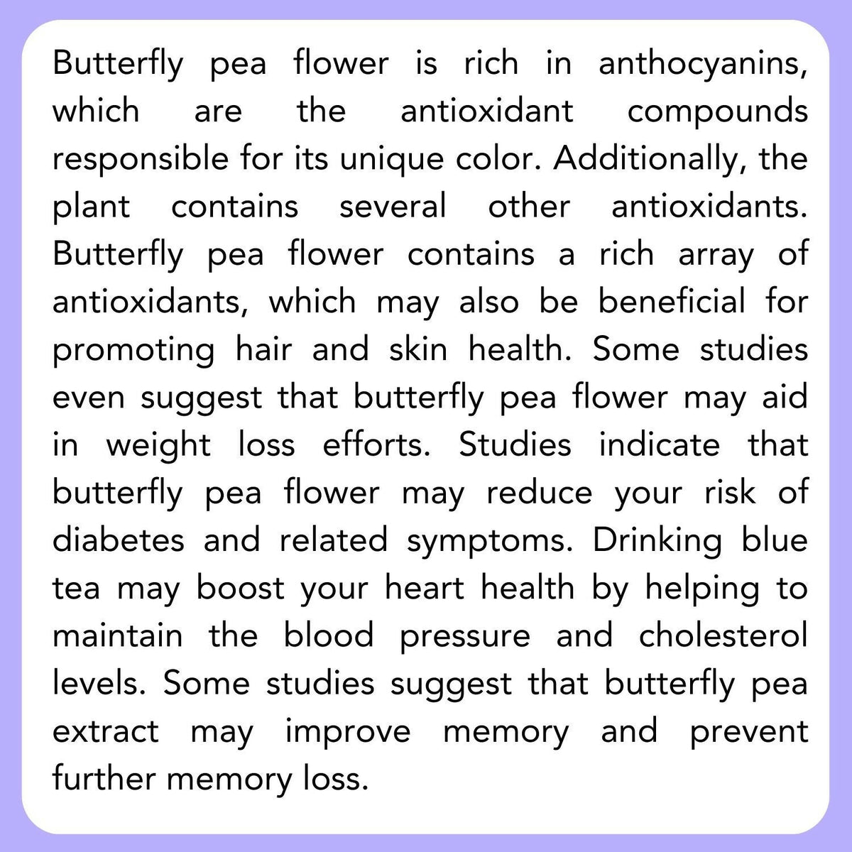 Satvi Wellness Shankhupushpi Flower Tea | Blue Butterfly Pea Tea | Blue Tea Mix | Herbal Tea