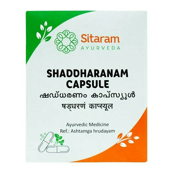 Sitaram Ayurveda Shaddaranam Capsules - Indyancart
