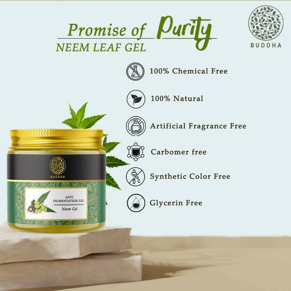 Buddha Natural Anti Pigmentation Gel -For Reducing Pigmentation, Lighten Blemishes & Dark Spots - Indyancart