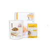 Skyroots Jowar Flakes + Roasted salted Chana + Almond millet bar
