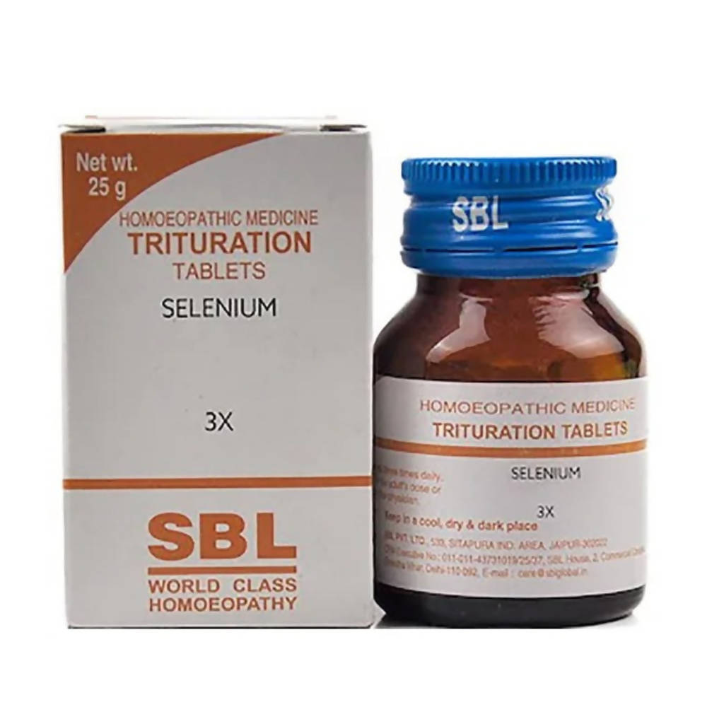 SBL Homeopathy Selenium Trituration Tablets - Indyancart