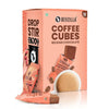 Bevzilla Instant Coffee Cubes Pack with Organic Date Palm Jaggery - Belgian Chocolate