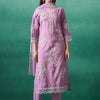 Dhiyona IE Women Floral Embroidered Kurta with Trousers & Dupatta